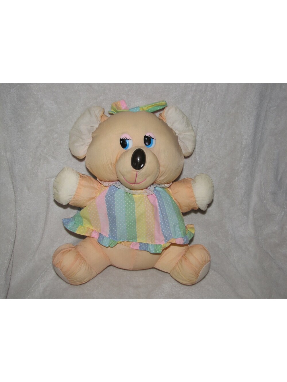 Dan Dee Koala Teddy Bear Peach Plush Nylon Stuffed Animal Toy I'm A DanDee